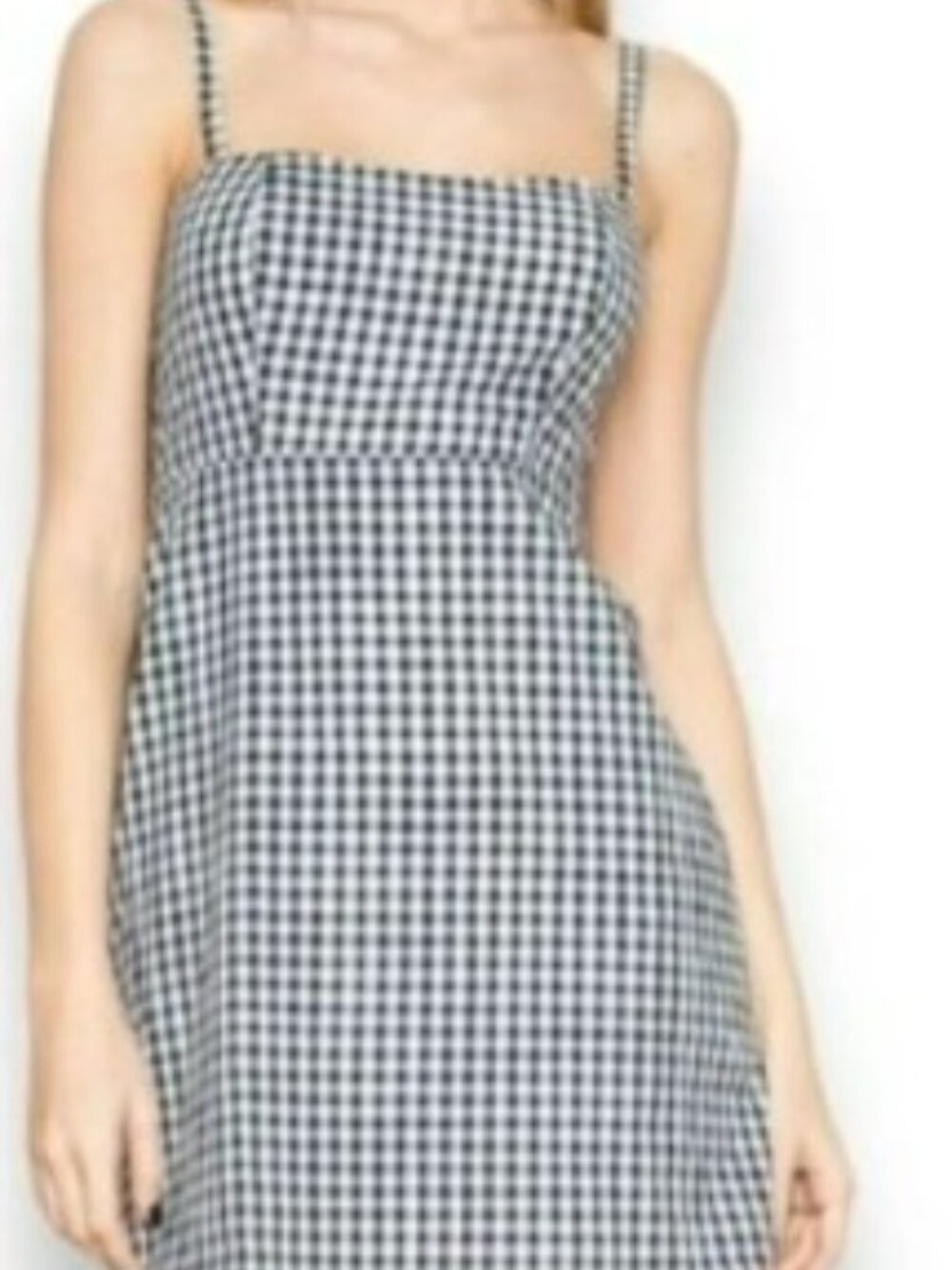 Brandy Melville / John Galt Karla Gingham Mini Dress- Size Small